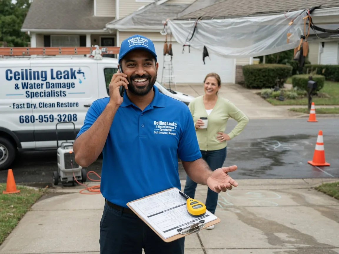 Ceiling Leak Cleanup Wapiti, WY FAQs